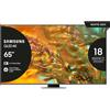 Samsung Q80D TV QLED 4K 65" QE65Q80DATXZT Smart TV Wi-Fi Eclipse Silver 2024, Pr