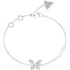 GUESS Braccialetto da Donna della Collezione Crisalide. Il Braccialetto ha Come Simbolo Farfalla ed ha Misura: S. Il Braccialetto ha Colore Grigio. La referenza è: JUBB04110JWRHS