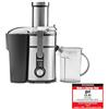 Gastroback Estrattore di succo 40151 Design Multi Juicer Digital, motore professionale da 1300 Watt, XXL, foro di riempimento (Ø 84 mm), 5 livelli di velocità