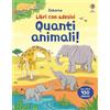 Usborne Libri con adesivi a partire da 3 anni - Quanti animali!