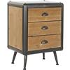 DKD Home Decor Comodino, Legno, Standard