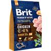 BRIT Premium By Nature Chicken Senior Small Medium S+M 3kg