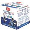 IDECO Srl PLAKKONTROL FITTYDENT ORTHODONTIC SET VASCHETTA + COMPRESSE PULIZIA APPARECCHI ORTODONTICI