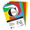 CWR Carta colorata Cromatica CWR colori forti formato A4 - 5 colori assortiti in 100 ff - 160 gr - 12306/100 - F02304