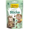 Gimborn Gimcat Mini Sticks con Tacchino e Formaggio 50g Snack per Gatti