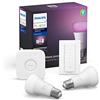 Philips Hue Color 929002216806 Bulbr - Kit di base per colori e switch