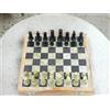 Pooja Cr Set Di Gioco Degli Scacchi Fatti A Mano Con Base In Legno 8 X 8 Pollici