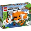 lego Minecraft - Il Capanno della Volpe Playset con 2 Minifigure, animali e accessori per Bambini da 8+ Anni - 21178