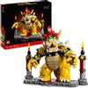 lego Super Mario - Il Potente Bowser Playset Personaggio Snodabileda Collezione con Base da Battaglia Kit di Modellismo Per Adulti 18+ Anni - 71411
