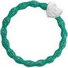 By Eloise London Metallic Silver Heart colore Biscay Green