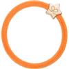 By Eloise London Velvet Gold Star colore Clementine Orange