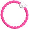 By Eloise London Silver Heart colore Neon Pink