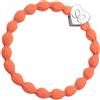 By Eloise London Silver Heart colore Neon Orange