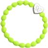 By Eloise London Silver Heart colore Neon Lemon Yellow