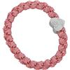 By Eloise London Silver Heart Woven colore Flamingo Pink