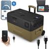 peme Expedition Frigorifero Portatile a Compressore 27 L - Congelatore Auto, Raffreddamento -20°C, Doppia Alimentazione 12V/24V & 230V, Bluetooth-App, Modalità Eco, per Auto, Campeggio