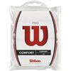 Wilson Pro Overgrip 12 Pezzi Bianco