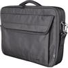 Trust Atlanta Borsa Ecologica per Laptop Fino a 15,6, in Plastica Riciclata, Tracolla e Tasche per Accessori, Custodia per Viaggio, Lavoro, Ufficio, Scuola - Nero