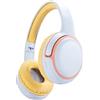 Qubick Cuffie Qubick Wireless gaming con cavo Jack 3.5mm per Nintendo Switch Azzurro