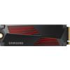 Samsung SSD 4TB Samsung 990 Pro NVMe M.2 PCIe 4.0 con Dissipatore di calore Nero [MZ-V9P4T0GW]