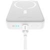 Baseus Batteria portatile Baseus P10059001223-00 Lithium polymer (LiPo) power bank 10000 mAh Wireless charging bianco [P10059001223-00]