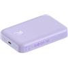 Baseus Batteria portatile Baseus P10059001513-00 Lithium polymer (LiPo) power bank 10000 mAh Wireless charging viola [P10059001513-00]