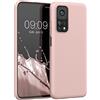 kwmobile Custodia Compatibile con Xiaomi Mi 10T / Mi 10T Pro Cover - Back Case per Smartphone in Silicone TPU - Protezione Gommata - rosa vintage