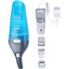 BLACK+DECKER WDC215WA WDC215WA-QW, Aspirabriciole e liquidi da Tavolo, Blu, Titanio, 10.8 W, 0.385 Liters, 65 decibeles