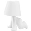 QEEBOO LAMPADA DA TAVOLO RON, SWEET BROTHERS BIANCO