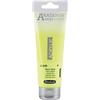 Schmincke - AKADEMIE® Acryl, giallo neon, tubetto da 120 ml, 23845012, colore acrilico fine per artisti, brillante, altamente resistente alla luce e senza cadmio, per pittura acrilica, tecnica mista