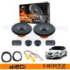 Hertz DSK 165.3 Kit Casse Altoparlanti Anteriori = Posteriori Lancia Delta 04>14