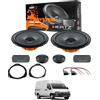 Hertz DSK 165.3 Casse Altoparlanti Anteriori a 2 vie Fiat Ducato Dal 2006 2017