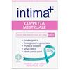 Intima+ | Coppetta Mestruale, Coppette Mestruali in Silicone Medicale al 100%, Coppa Mestruale Ecologica, Coppetta Mestruale Protettiva e Discreta, Taglia M