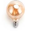 Aigostar Lampadina Led Vintage a Filamento E27 G95 a globo 4W Bianco caldo 2200K Aigostar