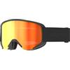 ATOMIC Savor Stereo Maschera da sci con rivestimento a specchio, protezione antiriflesso per una visione chiara, montatura Live Fit, compatibilità OTG adatta a chi indossa gli occhiali, nero