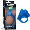 LoveToy Pinnacle Pro Trio Grip Enhancer Sleeve Blue