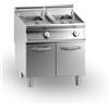 Friggitrice a Gas 13+13 Linea 90 su Mobile Professionale
