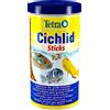 TETRA 1 litro TetraCichlid Mangime Completo in Sticks per Ciclidi e Altri Pesci di Taglia Grossa da Acquario