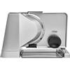 ritter Solida 4, affettatrice elettrica con Motore Eco, Made in Germany, 65 W, Metallo, Argento Metallico