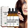 KiJalyelu Olio di ricino certificato USDA, puro al 100%, olio di ricino organico per la crescita dei capelli, puro, naturale e pressato a freddo, stimola la crescita di ciglia, sopracciglia, capelli - 30 ml (3