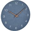 TFA Dostmann Orologio da parete analogico 60.3054 (blu tortora con batteria)