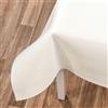 Galeone | Mollettone per Tavolo Rettangolare, Tovaglia Copritavolo Panno Gommato Antimacchia, Tappeto Bianco da Gioco (Bianco, 50x140)