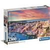 Clementoni - Puzzle 1500 Pezzi per Adulti e Ragazzi, Collection, Tema Isola di Procida, Poster Incluso, Compact Box, Idea Regalo Made in Italy, 84,5x59,5 cm, 31721