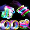 Mikulala Sacchetti per feste per bambini, 24 braccialetti luminosi a LED, giocattoli per feste, si illuminano al buio, braccialetti luminosi per bambini e adulti