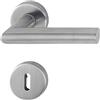 HOPPE Set rosette Amsterdam in acciaio inox opaco E1400Z/42KV/42KVS - 6439996