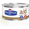 HILL'S PET NUTRITION Srl CANINE FELINE A/D 156g