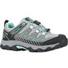 TREZETA THUNDER WP JR GREY / GREEN Scarpe da Trekking Bambini