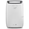 DELONGHI De'Longhi DEX212SF Tasciugo Deumidificatore Ambiente Casa per eliminare l'umidità, Antimuffa, Asciugabiancheria, Triplo Sistema Filtrazione Aria, 12L/giorno, Sistema di sicurezza, Maniglia, Bianco