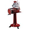 RGV Affettatrice Volano Style 300/S completa di piedistallo, funzionante a mano senza corrente, Colore Rosso