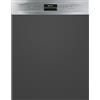 SMEG PL292DX Lavastoviglie Incasso parzialmente integrata Larghezza 60 cm Estetica Universale, 13 COPERTI, CLASSE D, 5 Programmi